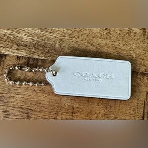 Coach Cream/Ivory Replacement Hang Tag